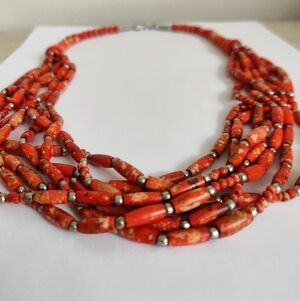 Vintage Bohemian Multistrand Necklace